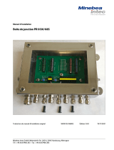 Minebea Intec Cable Junction Box PR 6130/68S Le manuel du propriétaire