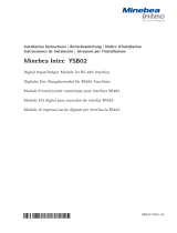 Minebea IntecYSB02 Digital Input/Output Module for RS-485 Interface
