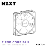 NZXT F140 RGB Core Twin Pack Manuel utilisateur