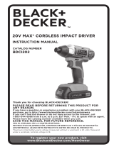 Black & Decker BDCI202 Le manuel du propriétaire