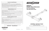 Bora Portamate Portamate Mobile Base Extension Le manuel du propriétaire