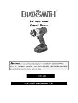 Mr. Blacksmith 9009432 Le manuel du propriétaire