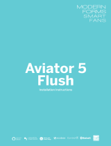 Modern Forms FH-W1811 Aviator 5 Flush Mode d'emploi