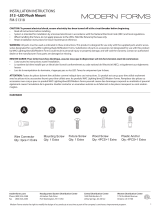 Modern Forms FM-51318 Gilt Mode d'emploi