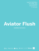 Modern Forms FH-W1811 Aviator Flush Mode d'emploi