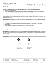 Modern Forms WS-42114 Opus Mode d'emploi