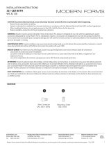 Modern Forms WS-32128 Emblem Mode d'emploi