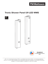 FM Mattsson tronic shower panel WMS UV-LED Mode d'emploi