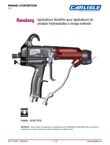 Carlisle Ransburg - Ransflex 81465 RFXi Manuel utilisateur