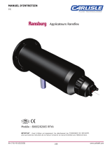 Ransburg Ransburg - Ransflex Applicators 80665/82665 RFXA Manuel utilisateur
