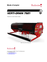 Redexim Verti-Drain® 7521 Le manuel du propriétaire