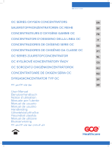GCE OC Series Oxygen Concentrator Mode d'emploi