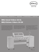 RÖSLE Gas grill BBQ-Island VIDERO G4-SL Vario+ Manuel utilisateur