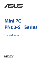 Asus Mini PC PN63-S1(Barebone) Manuel utilisateur