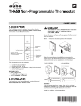resideo TH450 Non-Programmable Thermostat Guide d'installation