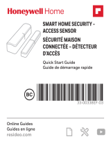 Honeywell Home RCHSWDS1 Smart Home Security Access Sensor Mode d'emploi