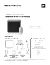 Honeywell Home RDWL917AX2000 Portable Wireless Doorbell Mode d'emploi