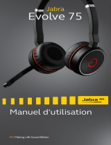 Jabra Evolve 75 SE - MS Stereo Manuel utilisateur