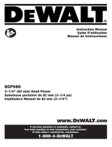 DeWalt DCP580B Manuel utilisateur
