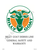 Billy Goat QV550H Manuel utilisateur