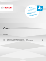 Bosch VGD553FR0/02 User manual and assembly instructions