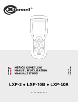 Sonel LXP-10A Manuel utilisateur