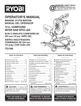 Ryobi TS1346 Le manuel du propriétaire