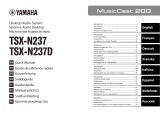 Yamaha TSX-N237 Quick Manual