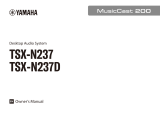Yamaha N237D Le manuel du propriétaire
