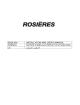 ROSIERES RDG9DCK3B-ALG/1 Manuel utilisateur