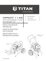 Titan Impact 1140I, IA Operation Manuel utilisateur