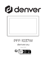 Denver PFF-1037W Manuel utilisateur