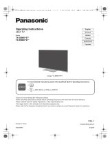 Panasonic TX55MXX979 Guide de démarrage rapide