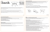 YOTRIO Ashville Dining Set Assembly Instructions