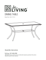 YOTRIO DINING TABLE Assembly Instructions