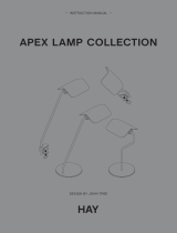 Hay Apex Clip Lamp Manuel utilisateur