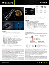 UNILITE FL-550R Manuel utilisateur