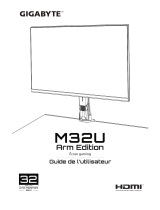 Gigabyte M32U Arm Edition Manuel utilisateur