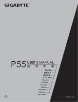 Gigabyte P55 Manuel utilisateur