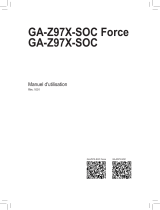 Gigabyte GA-Z97X-SOC FORCE Le manuel du propriétaire