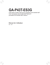Gigabyte GA-P43T-ES3G Le manuel du propriétaire