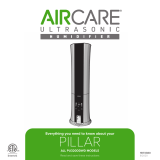 Aircare PILLAR PU320DDWD-EC Le manuel du propriétaire