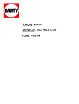 Braun ILK EPIL5 5-329 SUPERSONIC Le manuel du propriétaire