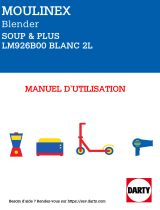 Moulinex OUP & PLUS LM926B00 BLANC 2L Le manuel du propriétaire