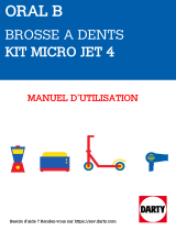 Oral B Hydropulseur Microjet 4 Le manuel du propriétaire