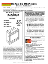 Heat & Glo SlimLine Fusion SL-550F/750F Manuel utilisateur