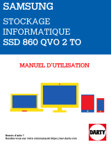 Samsung D 860 QVO 2 To Le manuel du propriétaire