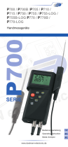 Dostmann P700 Universal-Präzisionsthermometer Manuel utilisateur