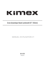 Kimex 164-6570 Manuel utilisateur