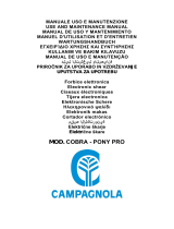 CAMPAGNOLA 0310.0303 Batteria+Forbice Cobra – Pony PRO Le manuel du propriétaire